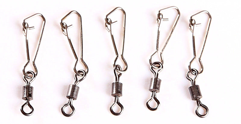 Fishing Snap Connectors, Size #10 or #12, 10 Pack – product photo