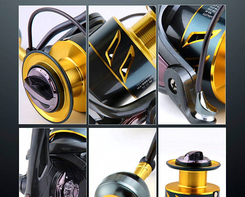 Saltwater Spinning Reel, Aluminum Frame, 7 Bearings – product photo
