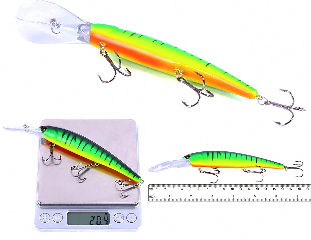 Minnow Hard Bait Lure, 16.5 cm (6.5 in) 21 g (0.74 oz) – product photo