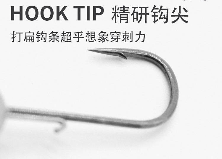 Micro Lead Head Hooks, 5-Pack, 0.6–2.7 g (0.021–0.095 oz) – product photo