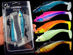Lead Head Soft Swimbait Kit, Paddle Tail, 11–13.5 cm – product photo