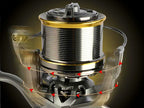 Long Cast Saltwater Reel, Full Metal, 17 Bearings – product photo