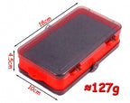 Double-Sided Tackle Box with Soft Bait & Jig Head Kit – product photo