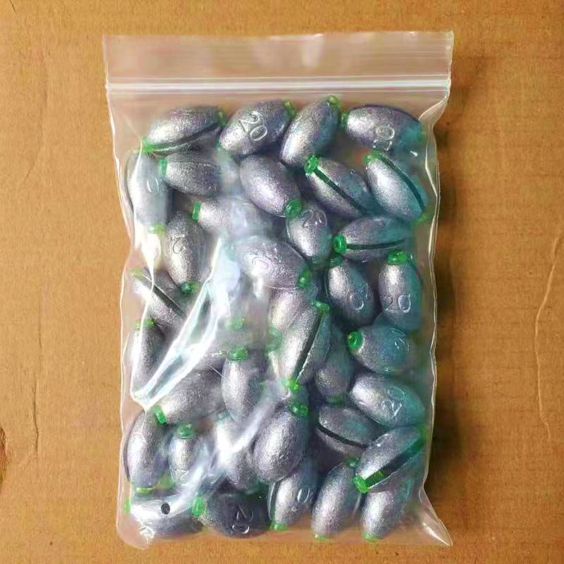 Open Split Lead Sinker, 3-30 g (0.1-1.1 oz) – product photo