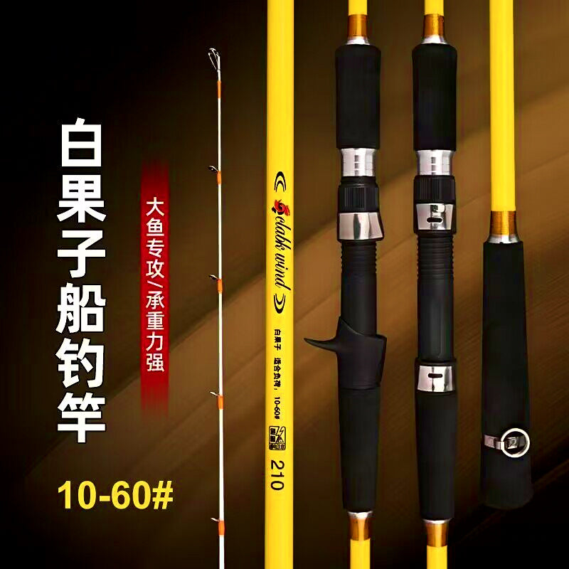 Carbon Boat Rod, Extra-Stiff, 1.8–2.7 m (5.9–8.9 ft) – product photo