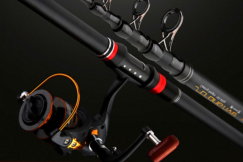 Telescopic Carbon Casting Rod, 1.8–4.5 m (5.9–14.8 ft) – product photo