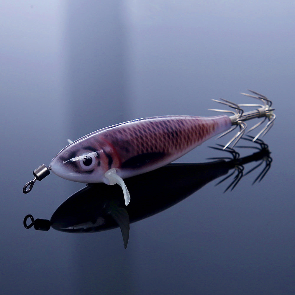 Glow Wood Shrimp Squid Jig, 5.7 g (0.2 oz) – product photo