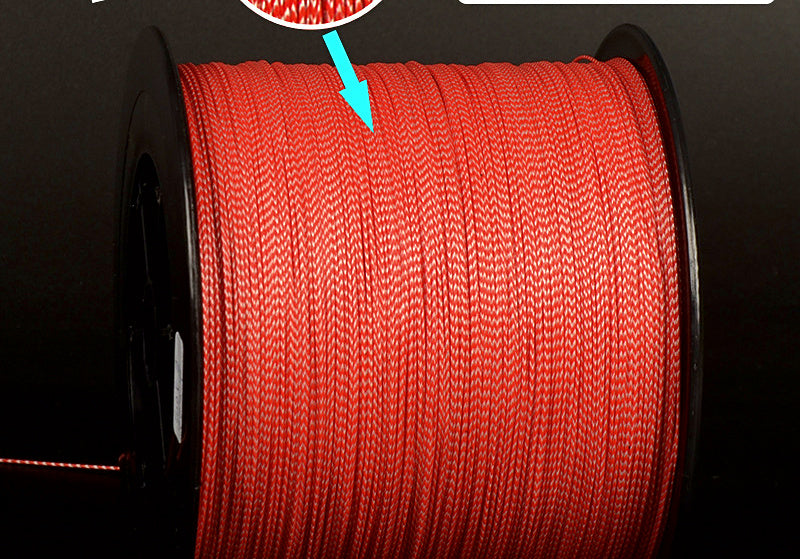 8-Strand PE Braided Fishing Line, 100 m or 1000 m – product photo