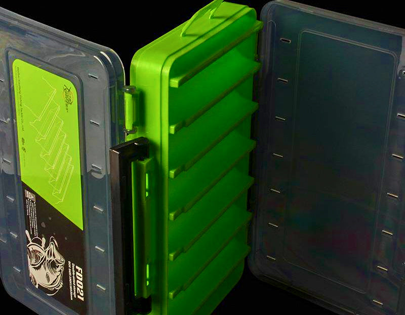 Double-Layer Waterproof Lure Tackle Box, Small & Large – product photo