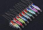 Glow Rattle Jointed Shrimp Lure, Soft Legs, 9 Colors – product photo