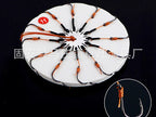 Barbed Multi-Hook Rig Set, Sizes 8–14 (Hook Bunch Rigs) – product photo