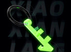 Live Shrimp Back Hooks with Rubber Band, 5-Pack, Glow/Standard – product photo