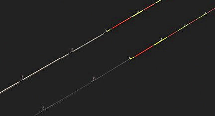 Telescopic Boat Rod, Soft Action, 3-Piece, Glow Tip Option – product photo