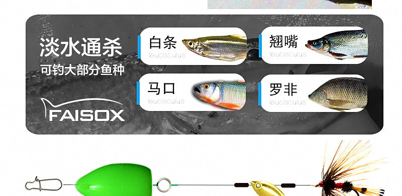 Pre-Tied Micro Fly Lure Rigs, 2–10 Pack Sets – product photo