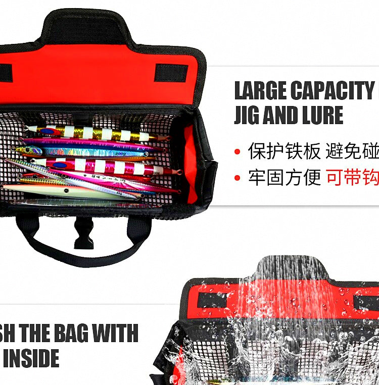 Portable Jig & Lure Bag, Single Layer, S/M/L – product photo