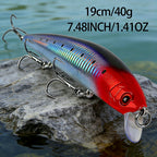 Floating Minnow Lure, 19 cm (7.5 in), 40 g (1.4 oz) – product photo
