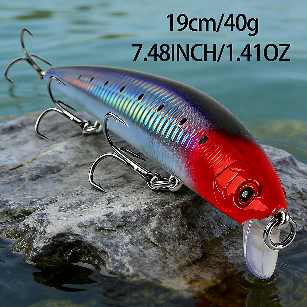 Floating Minnow Lure, 19 cm (7.5 in), 40 g (1.4 oz) – product photo