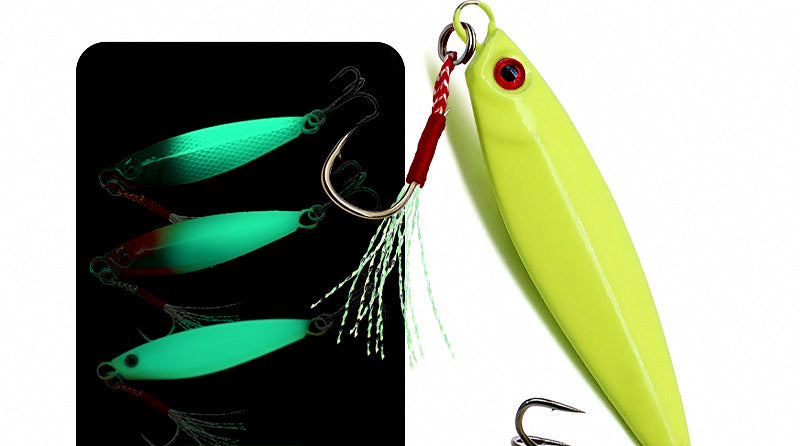 Glow Casting Jig with Treble Hook, 7–30 g (0.25–1 oz) – product photo