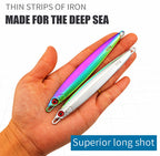 Slim Metal Speed Jig, 60 g (2.1 oz), Silver / Multicolor – product photo