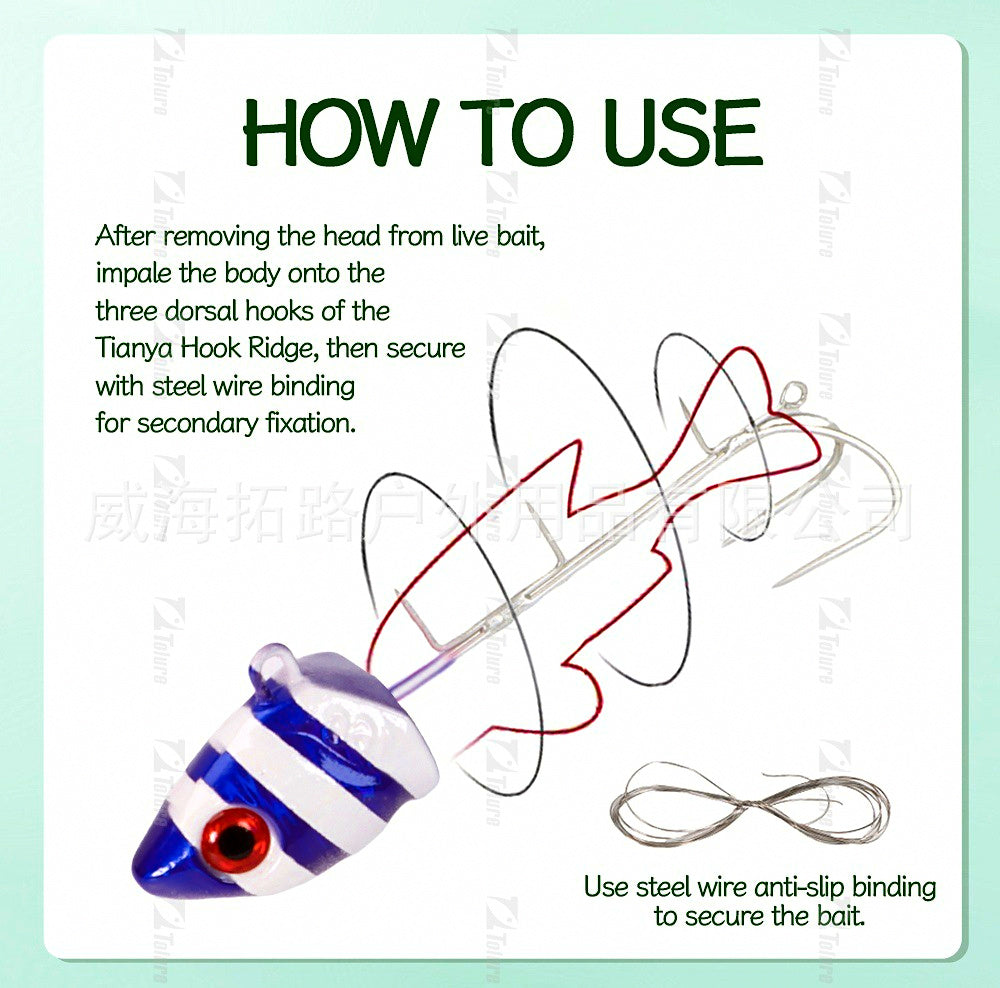 Double Hook Tenya Jig for Cutlassfish, 60–160 g (2.1–5.6 oz) – product photo