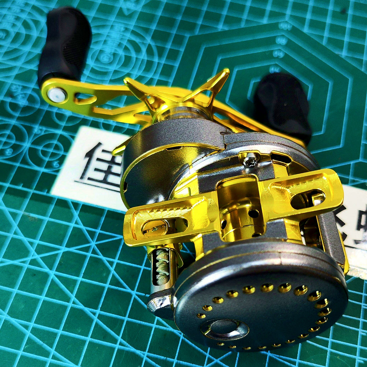 Baitcasting Reel Wrap Film, Pre-Cut Protective Sticker Set