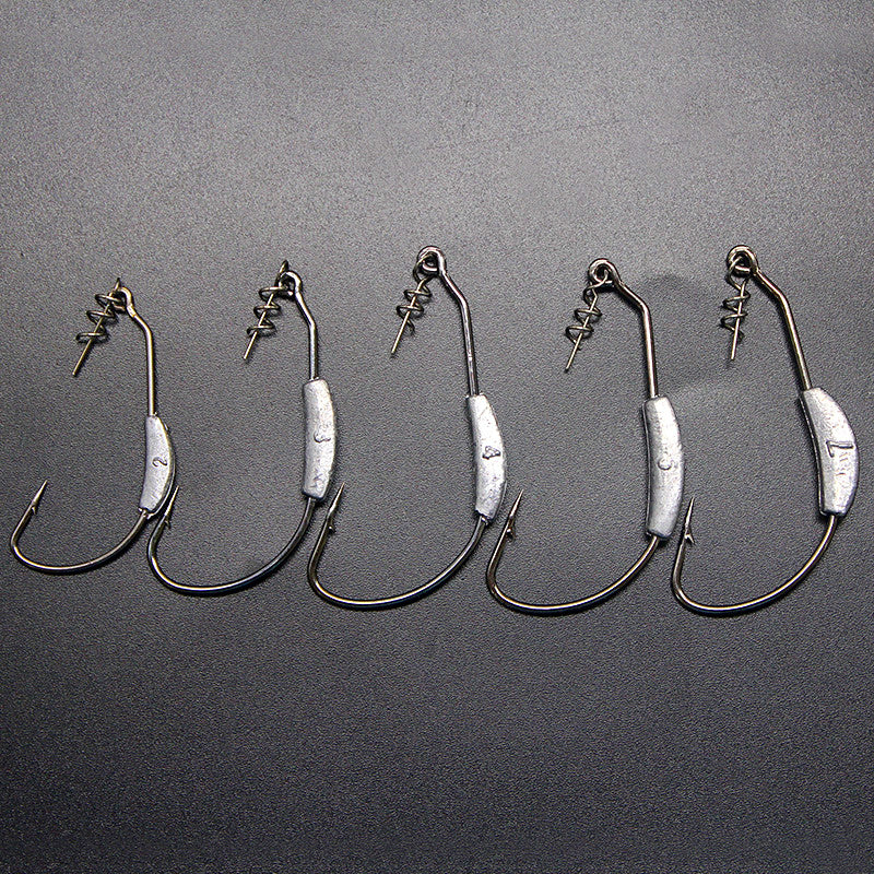 Weighted Wide Gap Crank Jig Head Hooks, 2–9 g (1/16–1/3 oz) – product photo