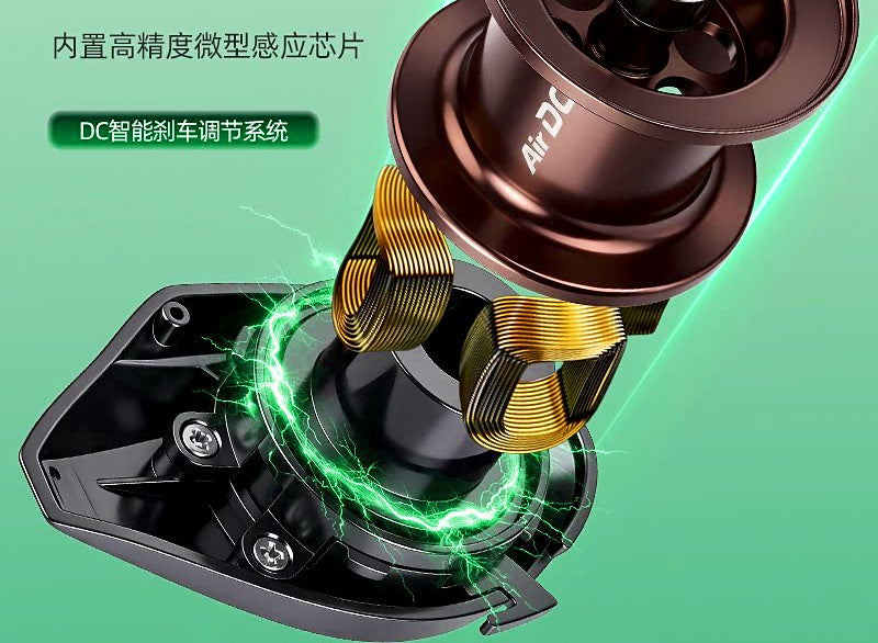 Electronic Brake Baitcasting Reel, 7.0:1, 139 g (4.9 oz) – product photo
