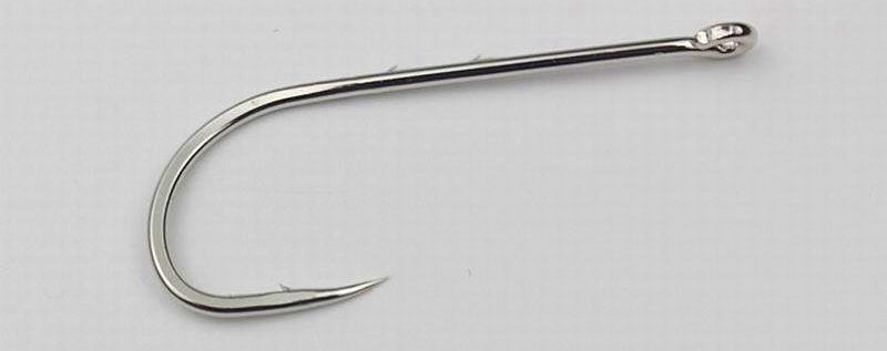 Barbed Carbon Steel Live Bait Hooks, 1000 Pack – product photo