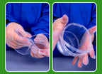 Clear Plastic Bait Bucket with Lid & Handle, 0.5–10 L – product photo