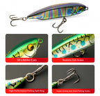 Slow Sinking Pencil Minnow Lure, 60–75 mm (2.4–3 in) – product photo