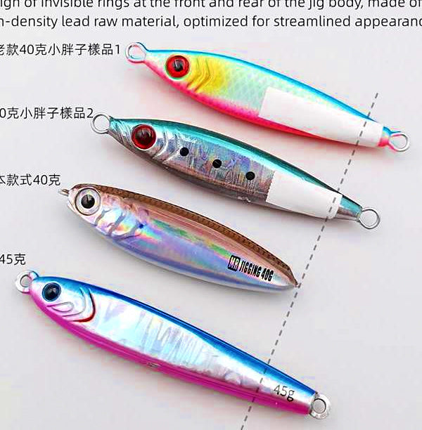 Short Fat Metal Jig, 20–80 g (0.7–2.8 oz)
