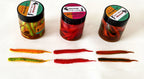 Soft Plastic Sandworm, Earthworm & Curly Tail Lures + 6 Hooks – product photo