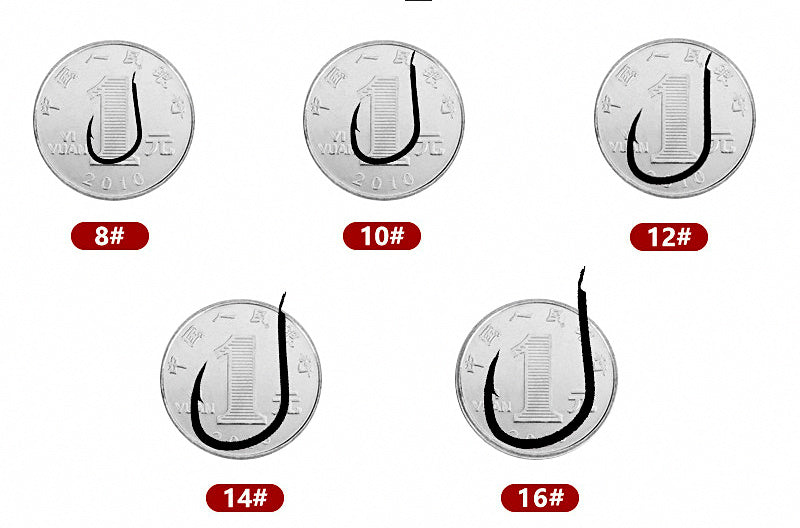 Iseni Multi-Hook String Rig for Boat Fishing, Size 8–16 – product photo