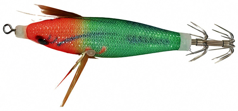 Glow Shrimp-Style Squid Jig, Hard Bait for Boat Fishing – product photo