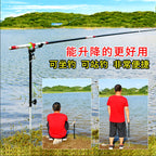 Telescoping Aluminum Rod Holder with Ground Spike – product photo