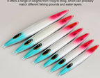 Glow UV Slow Pitch Jig, 150–600 g (5.3–21.2 oz) – product photo