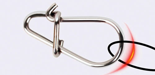 Stainless Steel Fishing Snap Connectors, Sizes 00–3 – product photo