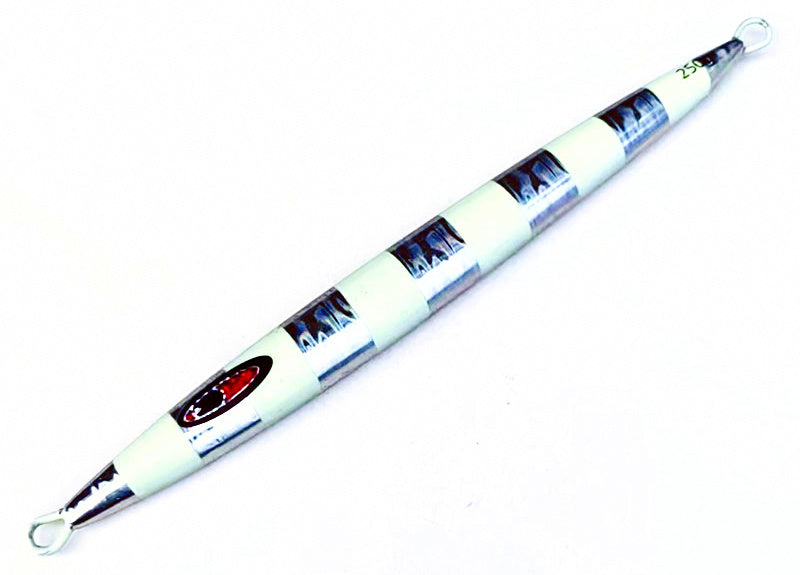 Glow Stripe Flat Fall Jig, 300–1000 g (10.6–35.3 oz) – product photo