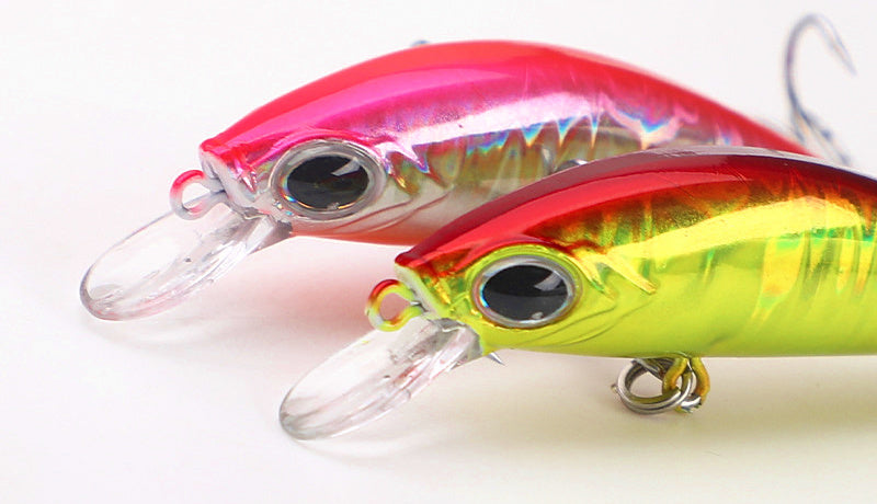 Sinking Minnow Hard Bait, 3 Treble Hooks, 6–10.5 g (0.2–0.4 oz) – product photo