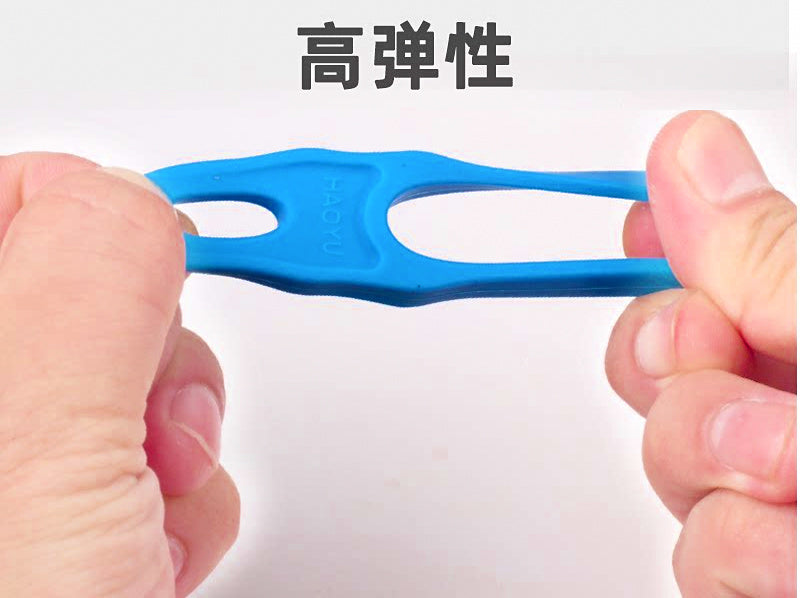 Silicone Line Holder for Boat Rod & Electric Reel – product photo