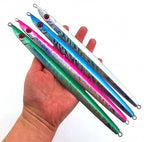 Long Fast-Sink Jig, 120–200 g (4.2–7 oz), Glow Stripe – product photo