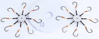 Eight-Hook Flip Hook Rig, Anti-Tangle Short Line, Sizes 7–28 – product photo
