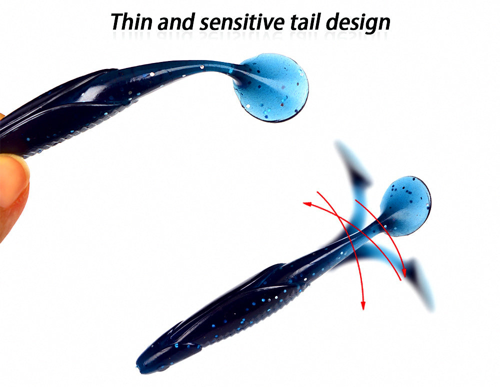 Soft Plastic Fishing Lures, 9.5 cm (3.7 in) 6 g, 10-Pack – product photo