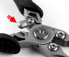 Mini Fishing Pliers, Stainless Steel with Split Ring Opener – product photo