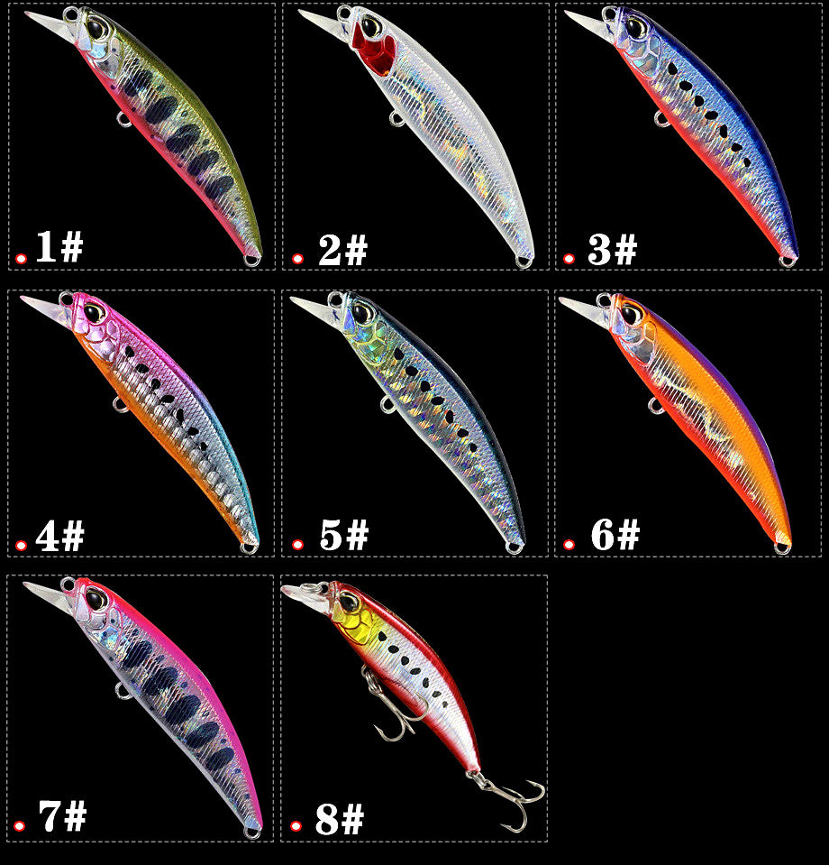 Sinking Minnow Lure with Rattle Beads – product photo