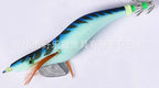 Wooden Shrimp Squid Jig (Egi), Glow, Sizes 2.0–5.0 – product photo