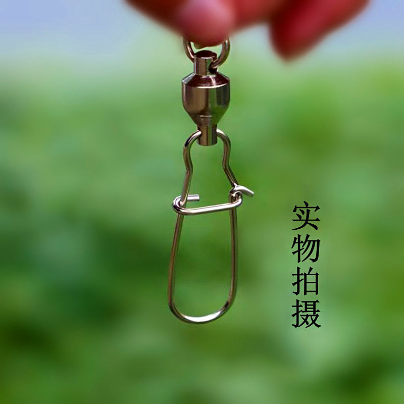 Ball Bearing Swivel with Safety Snap, Sizes 0–10 – product photo