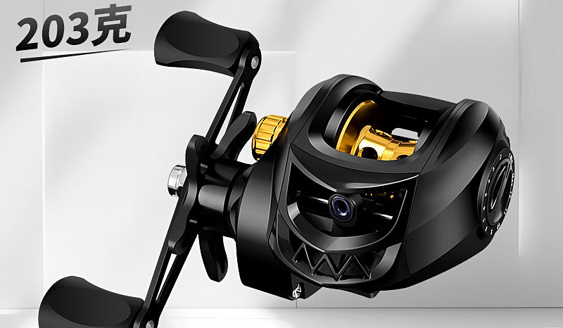 Baitcasting Reel, Left or Right Hand, Plastic or Metal Spool – product photo