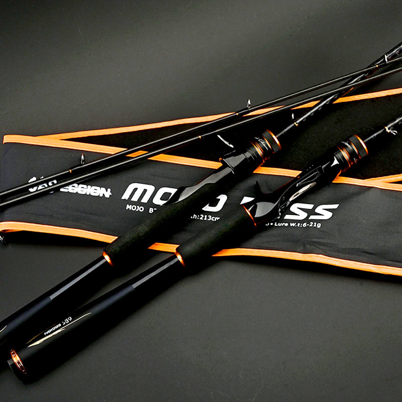 2-Piece Carbon Rod, Spinning or Casting, 6'6" & 7' – product photo