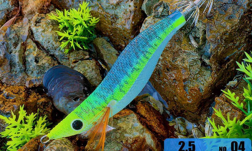 Glow UV Egi Squid Jig, Size 2.5, 10 g (0.35 oz) – product photo